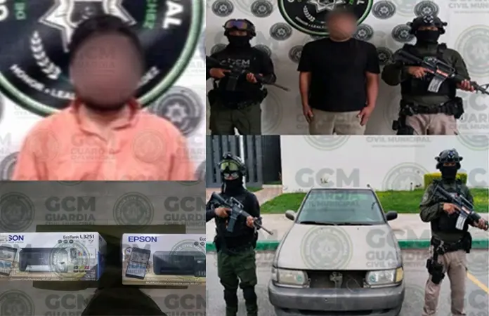 Par de ladrones son detenidos en Soledad