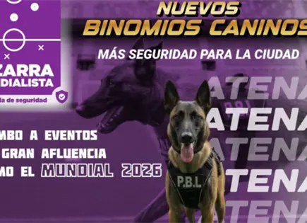 Atena se une a binomios caninos de SSC CDMX para eventos masivos Atena se une a binomios caninos de SSC CDMX para eventos masivos
