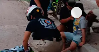 Atropellan a un menor