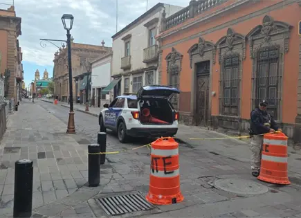 Cierran calles del Centro Histórico por partido de México Cierran calles del Centro Histórico por partido de México
