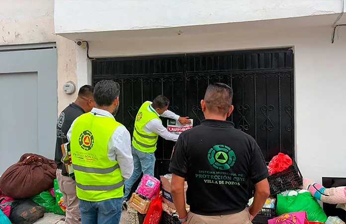 Clausuran anexo en la colonia San Miguel