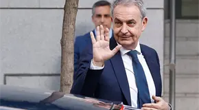 Expresidente Zapatero declara por corrupción