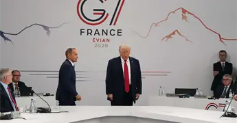 G7 respalda acuerdo de Trump con Ir&aacute;n para reabrir Ormuz