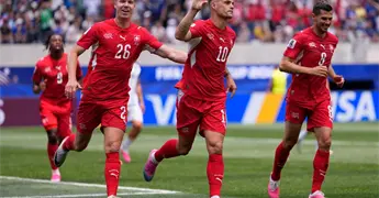 Granit Xhaka sentencia goleada de Suiza