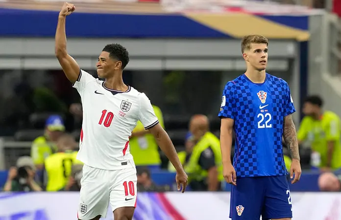 Inglaterra golea a Croacia en Dallas