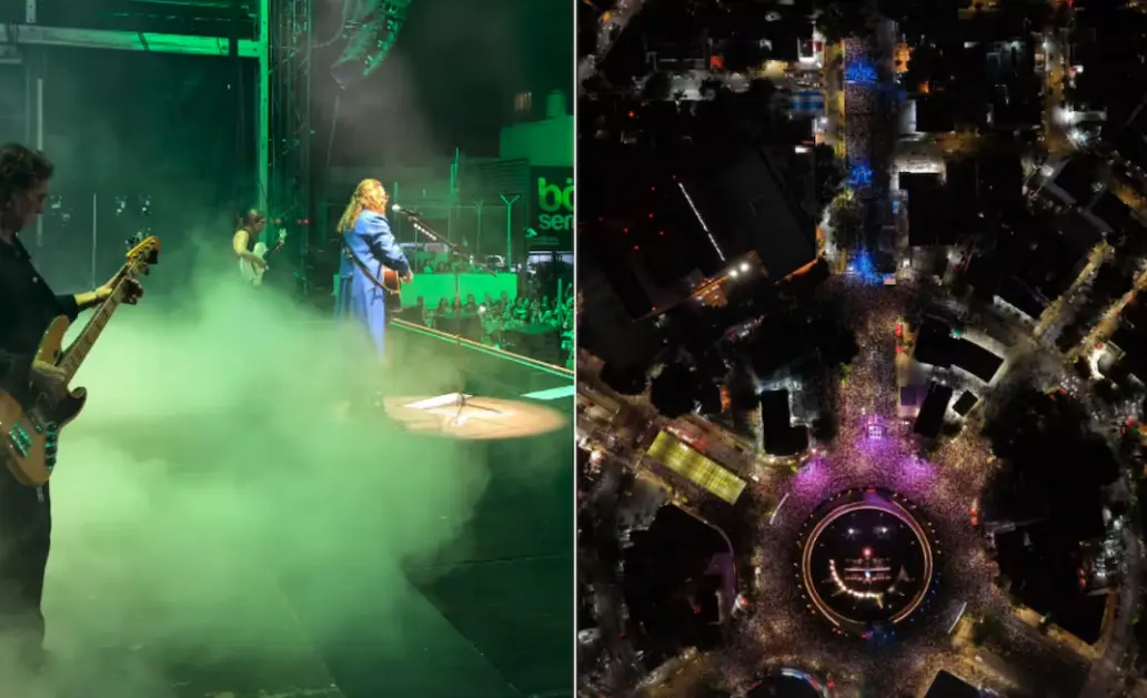 Maná reunió a 170 mil personas en concierto gratuito en Guadalajara
