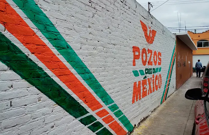 MC comenzó a colonizar bardas en Villa de Pozos