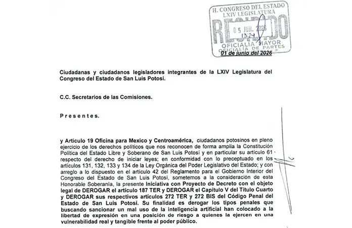 Bloquean ruta de iniciativa vs. Ley Serrano