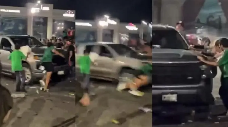 Video | Embisten a aficionados durante festejo del Tri en Chihuahua