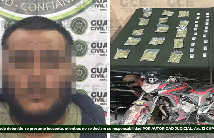 Es capturado un vendedor de drogas en Villa de Ramos
