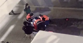 Festejos por la Selecci&oacute;n dejan un lesionado en Glorieta Bocanegra