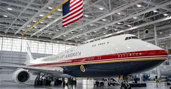 Un Boeing 747-8 de lujo, el nuevo Air Force One de Trump
