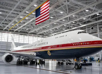 Un Boeing 747-8 de lujo, el nuevo Air Force One de Trump Un Boeing 747-8 de lujo, el nuevo Air Force One de Trump