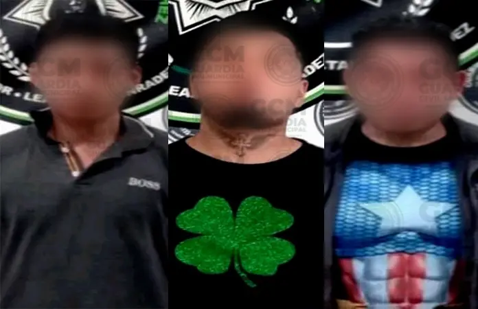Arrestan a cuatro individuos por diversos ilícitos