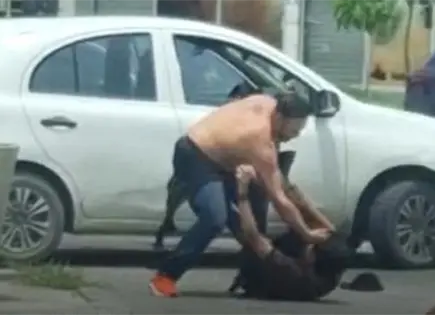 Video | Captan riña entre automovilistas en Valles