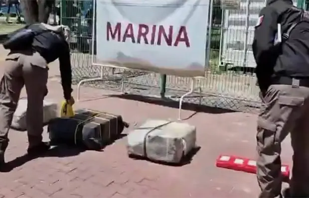 Semar asegura 270 kilos de coca&iacute;na en el puerto de Manzanillo