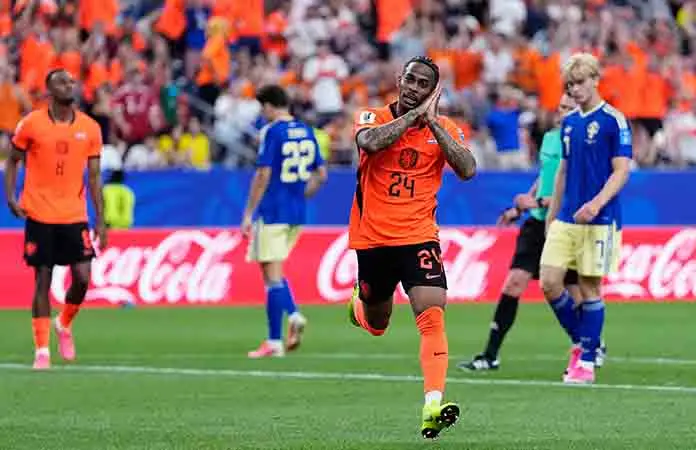 Holanda vence a Suecia por goleada