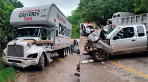 Cinco lesionados en un percance carretero de Xilitla