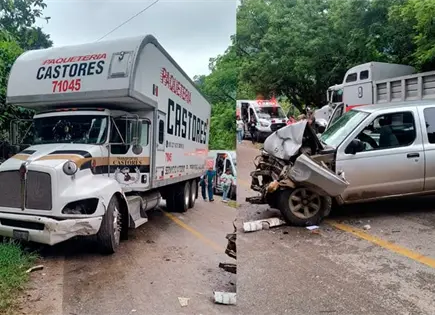 Cinco lesionados en un percance carretero de Xilitla Cinco lesionados en un percance carretero de Xilitla