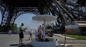 Francia y Espa&ntilde;a, bajo una ola de calor