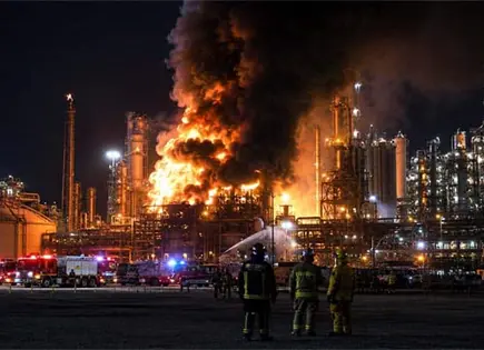 Mortal explosión en planta de gas en Qatar Mortal explosión en planta de gas en Qatar