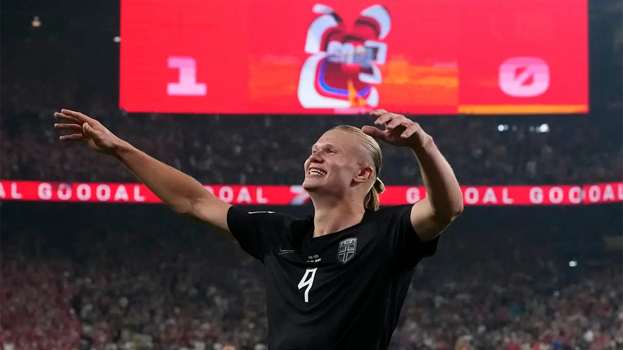 Noruega avanza a dieciseisavos con dos goles de Haaland