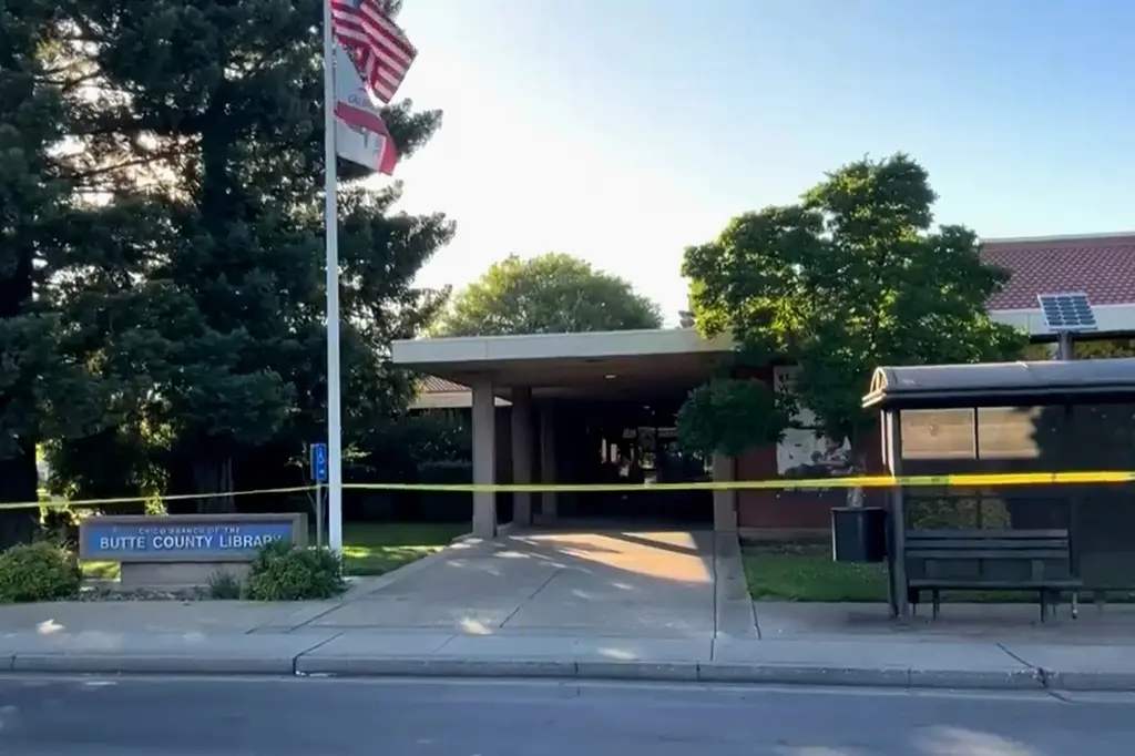 Tiroteo en biblioteca de Chico deja dos muertos y un detenido