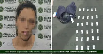 Detienen a mujer se&ntilde;alada por robos a comercio en SLP