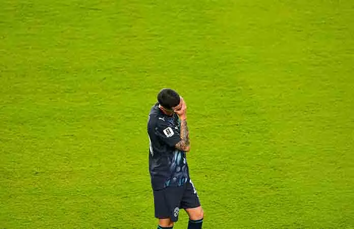 Miguel Almirón fue suspendido un partido