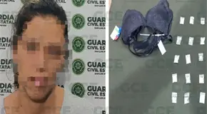 Arrestan a supuesta vendedora de drogas robando ropa