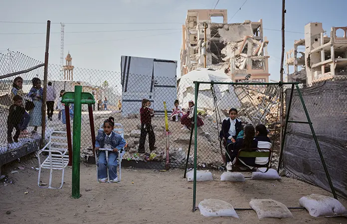 Israel ataca a niños en Gaza: expertos