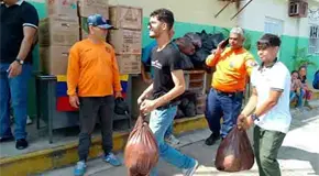 Abren centro de acopio en apoyo de Venezuela