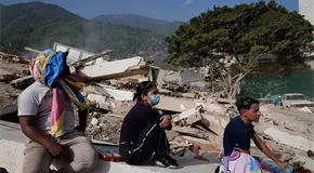 Miles, sin hogar tras sismo