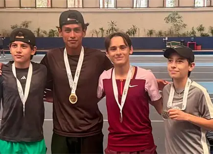 Surgen ganadores del Torneo Infantil de Tenis 