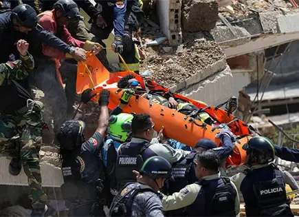 Se mantiene la fe tras rescate de sobrevivientes