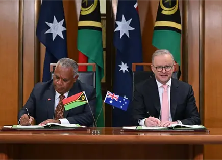 Acuerdo entre Australia y Vanuatu busca estabilidad y seguridad regional