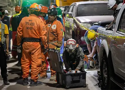 Los Topos mexicanos llegan a Venezuela para labores de rescate