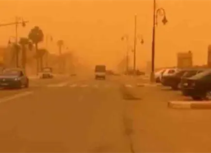 Alertan por la llegada de polvo del Sahara