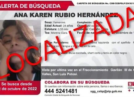 Localizan a jovencita tras cuatro años de búsqueda Localizan a jovencita tras cuatro años de búsqueda
