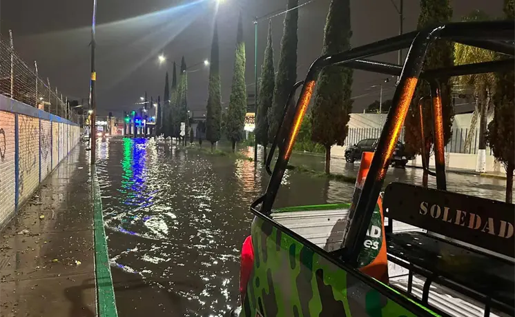 Lluvias anegan viviendas en Soledad