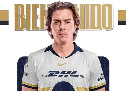 Pumas confirma a Sebasti&aacute;n C&oacute;rdova como nuevo refuerzo
