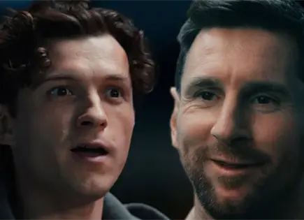 Tom Holland y Messi protagonizan encuentro en promoción de Spider-Man Tom Holland y Messi protagonizan encuentro en promoción de Spider-Man