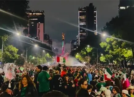 Mueren tres personas durante festejos por triunfo de México en CDMX Mueren tres personas durante festejos por triunfo de México en CDMX