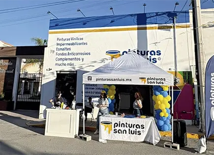 PINTURAS SAN LUIS INAUGURA NUEVA SUCURSAL