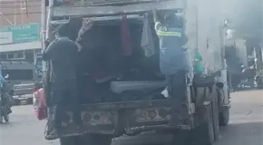 Solo la mitad de camiones de basura sirven
