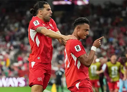 Suiza sin problemas derrota a Argelia 2-0 Suiza sin problemas derrota a Argelia 2-0