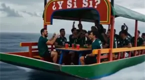Viral | México avanza en trajinera a los octavos de final Viral | México avanza en trajinera a los octavos de final