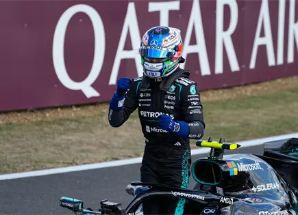 Antonelli partirá primero en Silverstone Antonelli partirá primero en Silverstone
