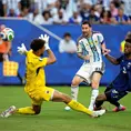 Argentina suda para ir a octavos Argentina suda para ir a octavos
