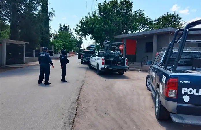 Operativo de seguridad en varias comunidades